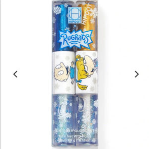 NIB HIPDOT X RUGRATS LIP GLOSS DUO
